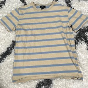 Striped Crew Neck Tee